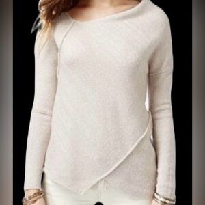 Free People Womens Asymmetrical Sweater